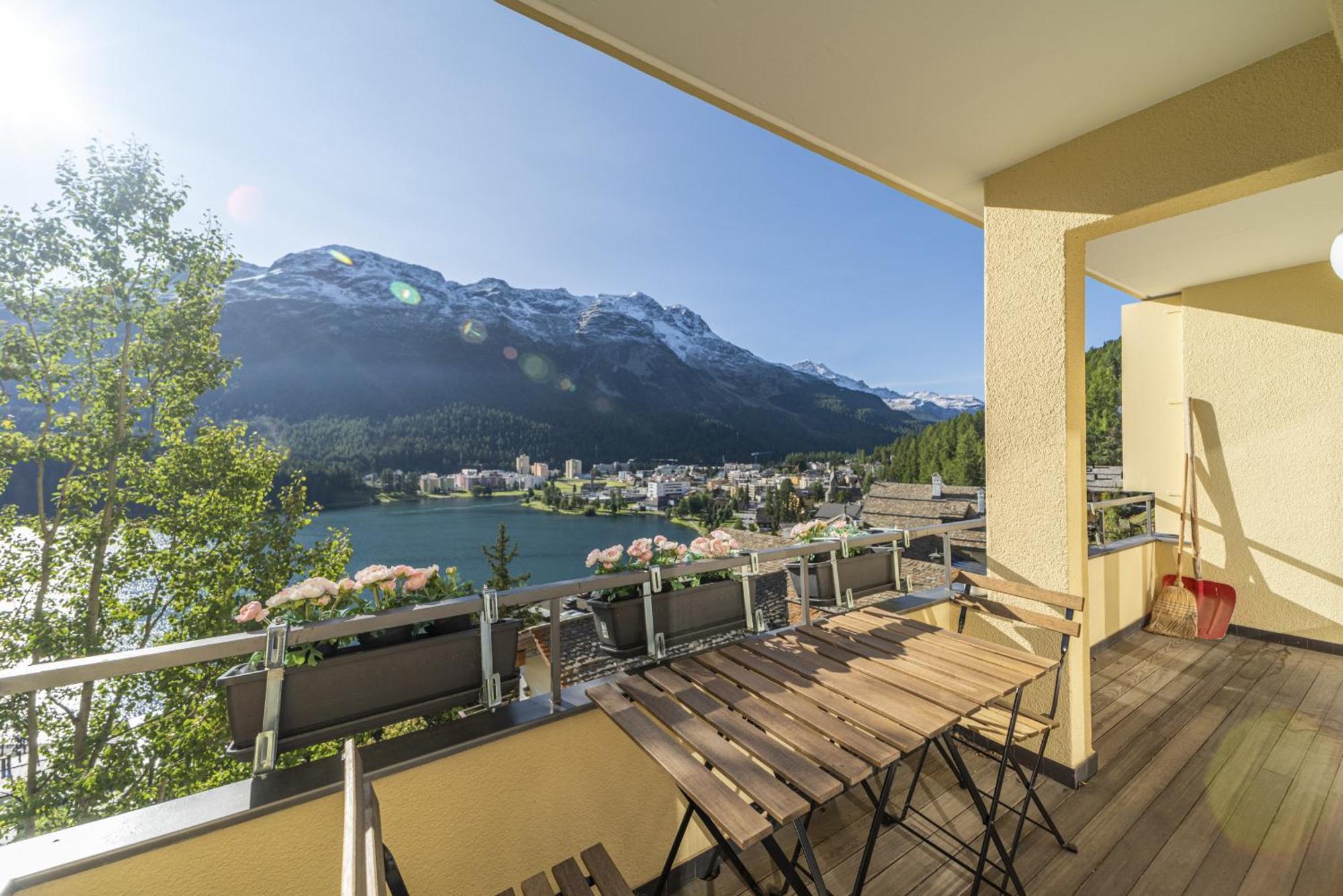 Apartament Chesa Bellavista - Sankt Moritz Zewnętrze zdjęcie